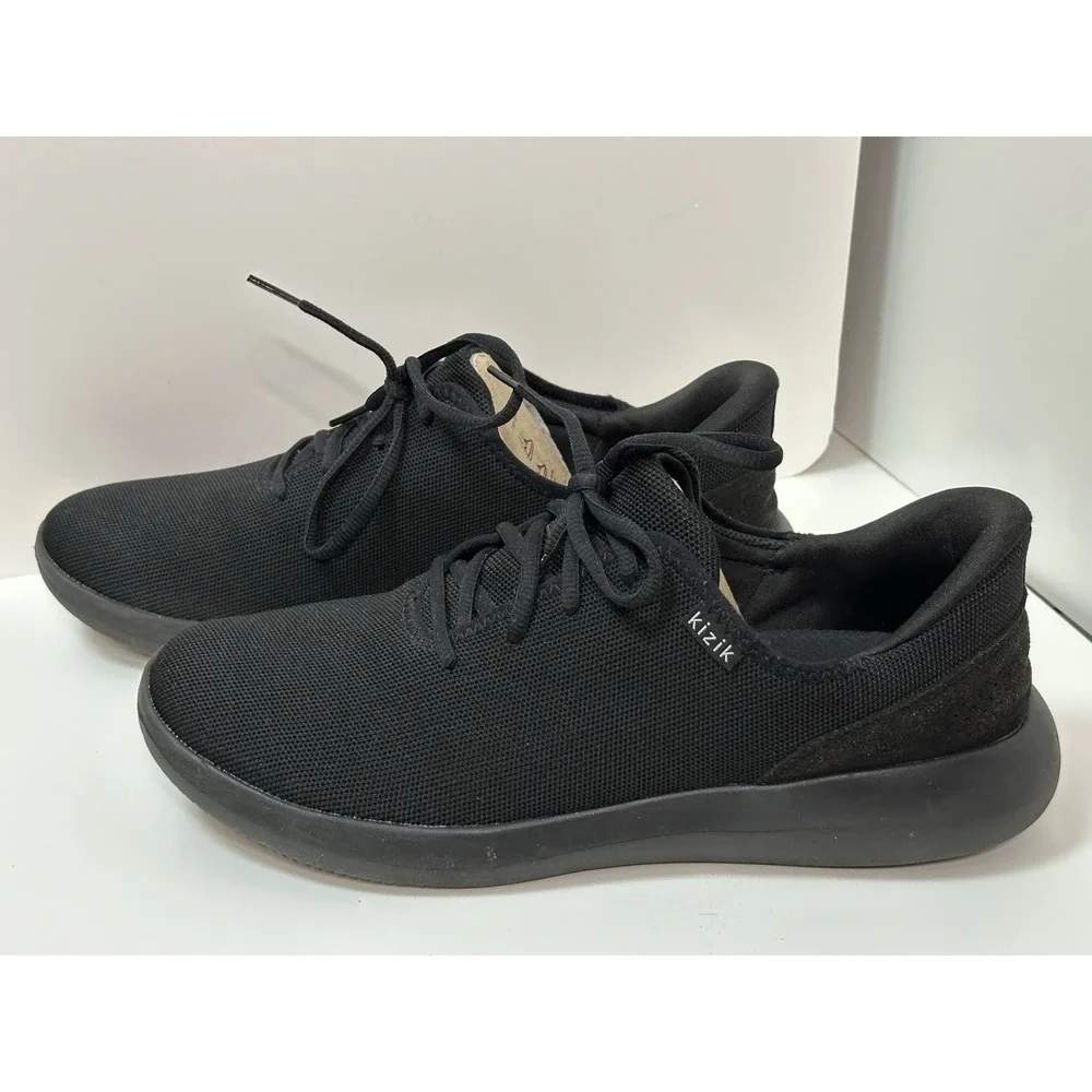 Kizik Madrid Eco-Knit Hands Free Men's 11.5/ Women's 13 Slip On Shoes Black